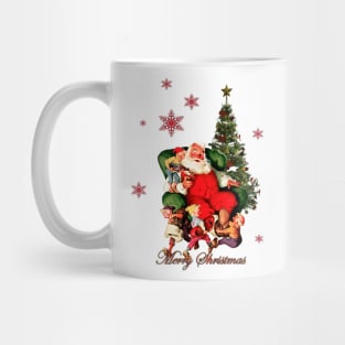 Santas claus wish you a Merry Christmas Mug